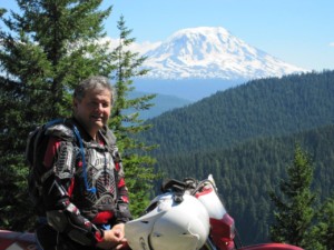 David-Olympic-Peninsula with Mt Adams in the background