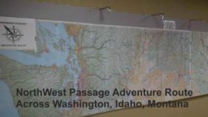 BestRest Northwest Passage Wall Map